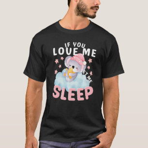Camiseta Dormir Koala Idea Animal Bonito Para Quem Ama Koa