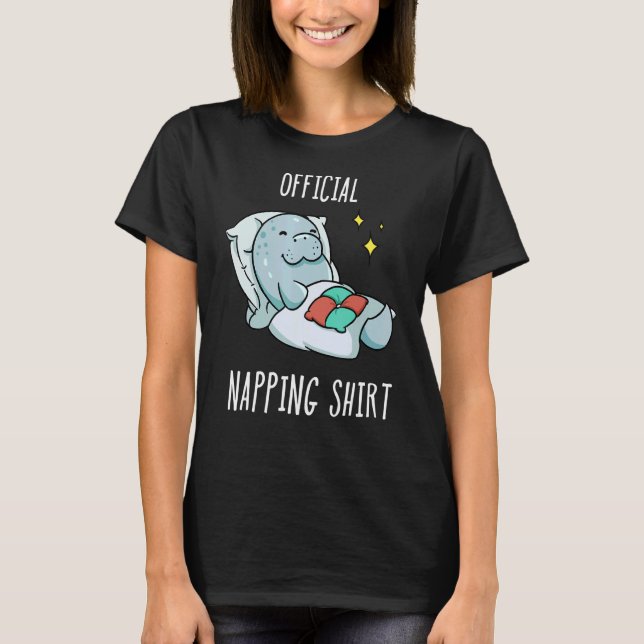 Camiseta Dormir Manateado Pijamas Sleepyhead (Frente)