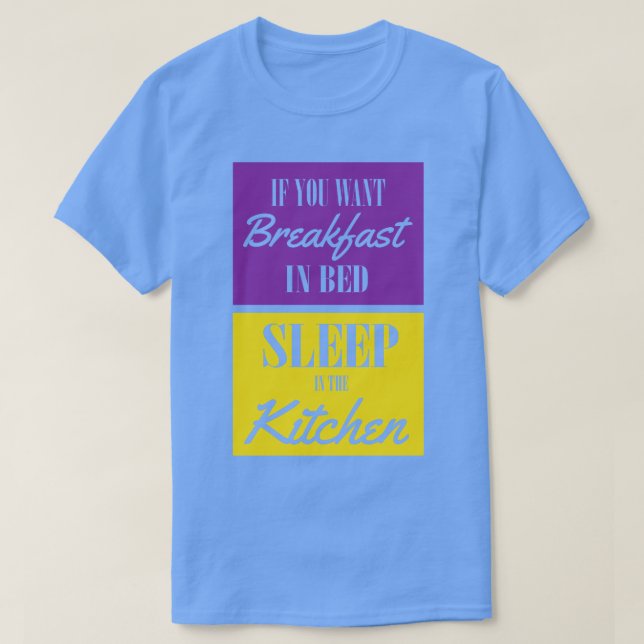 Camiseta Dormir no kichten (Frente do Design)