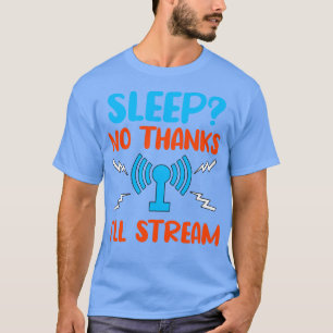 Camiseta Dormir Sem Obrigados Eu Irei Fluir