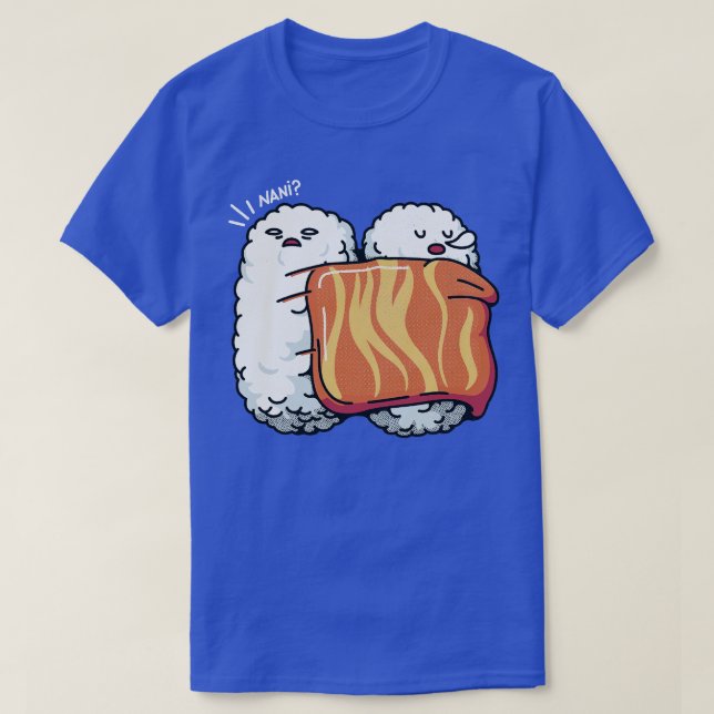 Camiseta Dormir Sushi por Tobe Fonseca (Frente do Design)