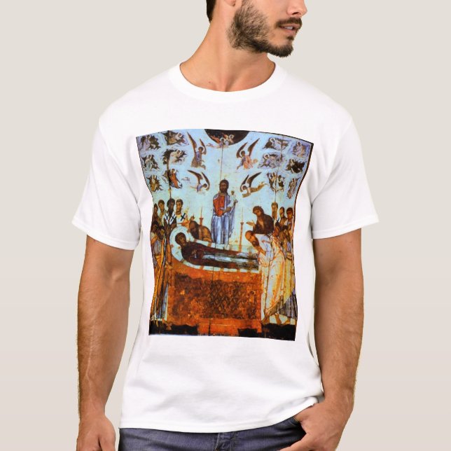 Camiseta Dormition do Virgin (Frente)