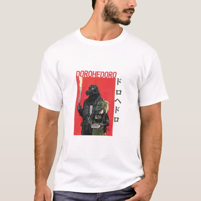 Camiseta Dorohedoro anime Kaiman Q hayashida kaiman kaik (Frente)