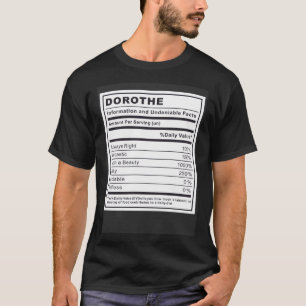 Camiseta Dorothe Information and Indenable Facts (Informaçõ