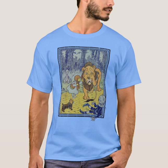 Camiseta Dorothy e seus amigos do Feiticeiro de Oz (Frente)