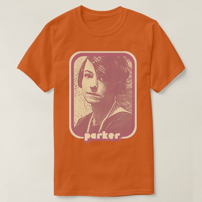 Camiseta Dorothy Parker Retro Fan Art Design (Frente do Design)