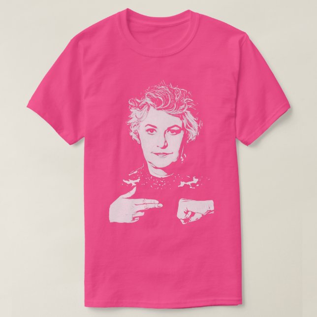 Camiseta Dorothy Zbornak Run the Jewels Bea Arthur Tribute (Frente do Design)