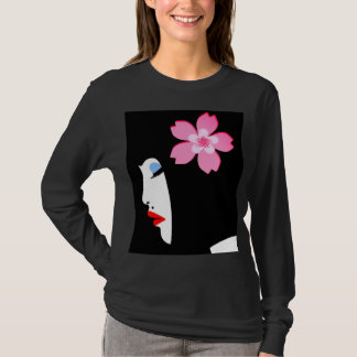 Camiseta dorsal, de uso feminino