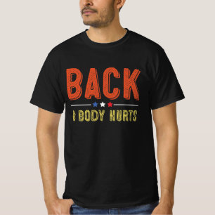 Camiseta Dorso E Corpo Dói
