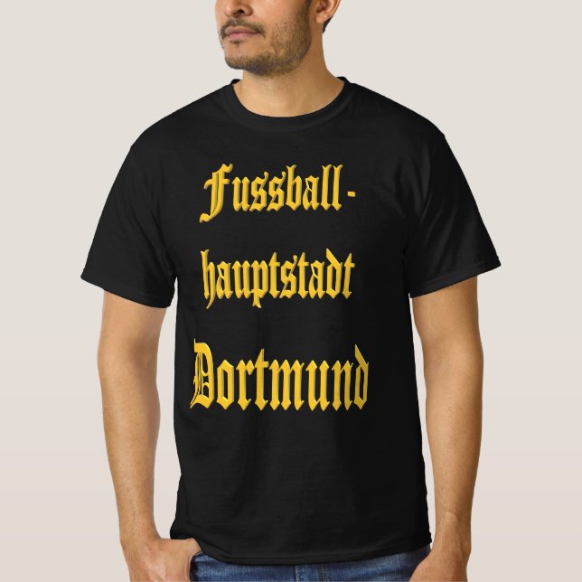 Camiseta Dortmund Fan Design (Frente)