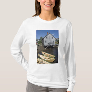 Camiseta Dory builder,Lunenburg, Nova Escócia, Canadá