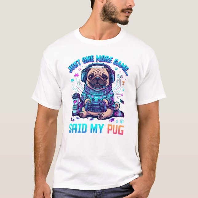 CAMISETA DOS AMANTES DE PUG (Frente)