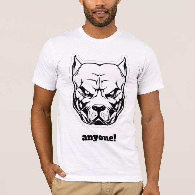 camiseta dos amantes do cão (Frente)