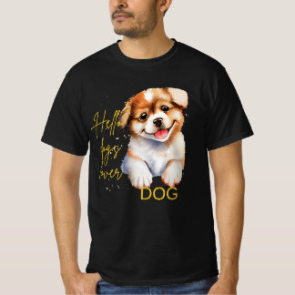 Camiseta dos amantes dos cães