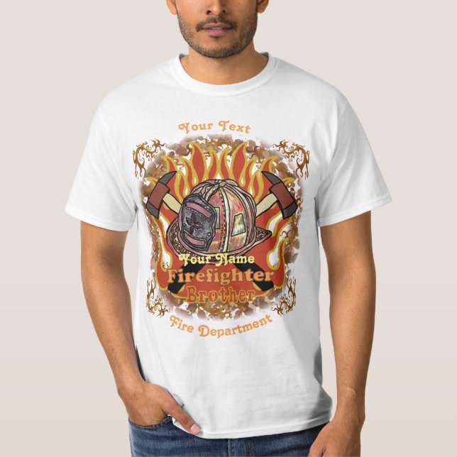 Camiseta dos Bombeiros Irmãos (Frente)
