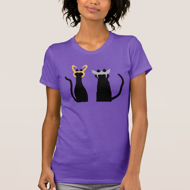 Camiseta dos Deuses Gatos (Frente)