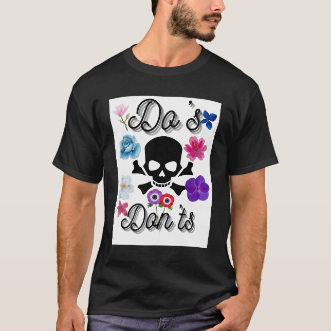 Camiseta Do's e Don'ts (Frente)