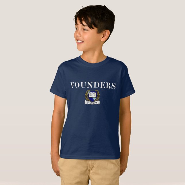 Camiseta dos Fundadores (Unisex) (Frente Completa)