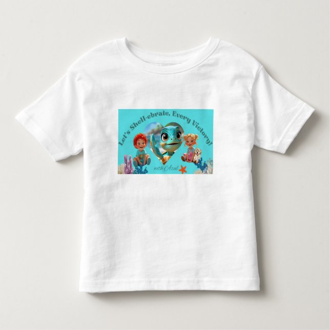 Camiseta dos Heróis do Oceano Azul - Edição Toddle (Frente)