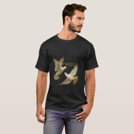 Camiseta dos Homens da Liberdade - Símbolo da Paz