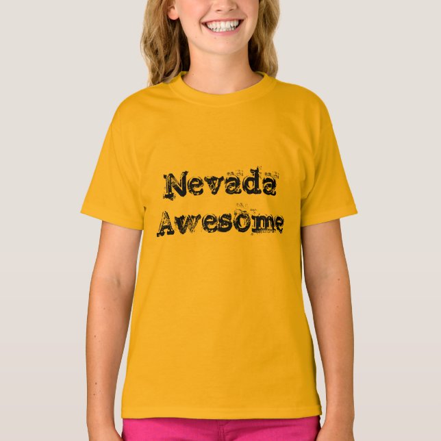 Camiseta Dos homens impressionantes das citações de Nevada (Frente)