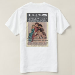 Camiseta Dos homens pequenos das mulheres da ópera da