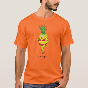 Camiseta Dos homens "sexy" da menina do Pin-Acima do