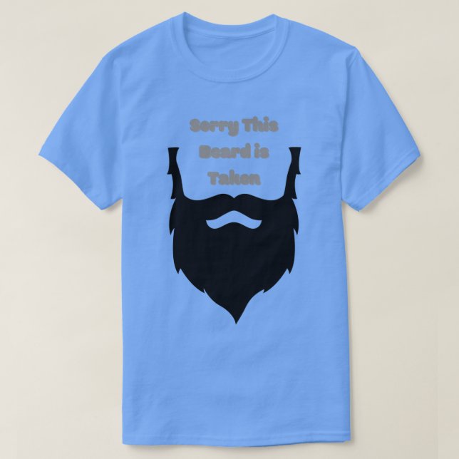 Camiseta dos Mens Desculpe Esta Barba É Tirada Dias de os n (Frente do Design)