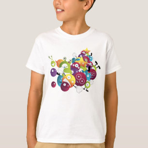Camiseta dos monstros