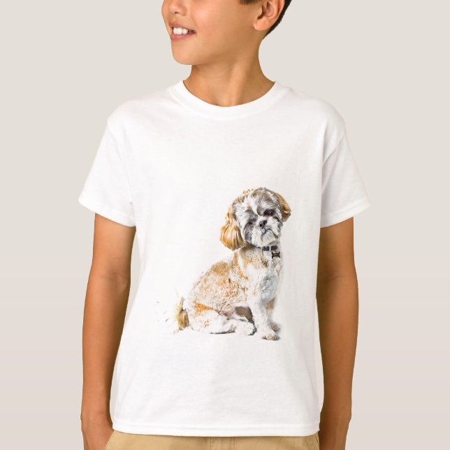 Camiseta dos Porcos Shih Tzu (Frente)