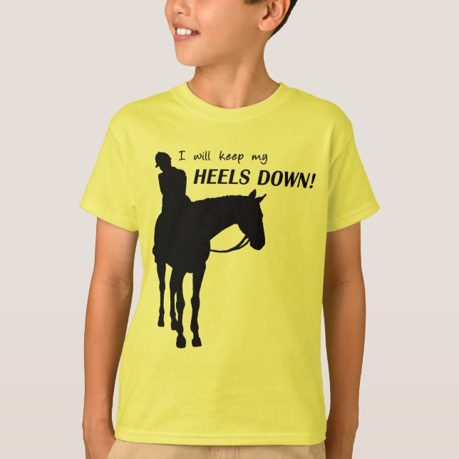 Camiseta dos saltos relance do lado para baixo (Frente)