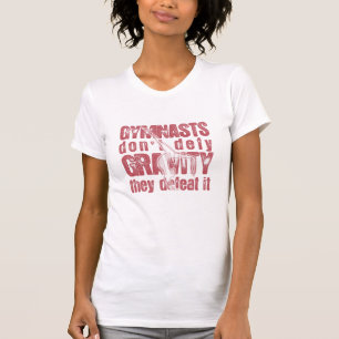 CAMISETA DOS "T-SHIRT DA GRAVIDADE DA DERROTA GYMNASTS"