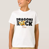 Dos "t-shirt da rocha dragões" de Pandanda