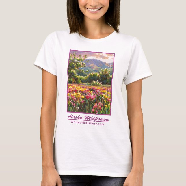 Camiseta dos Wildflowers de Alaska - Shooting (Frente)