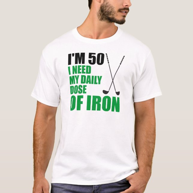 Camiseta Dose 50 diária do ferro (Frente)