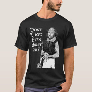 Camiseta Dost Embora Içar Senhor Engraçado Treino De Academ