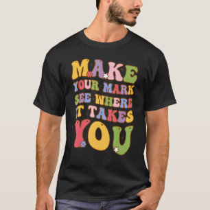 Camiseta Dot Day Faça Sua Marca Ver Onde Você Leva