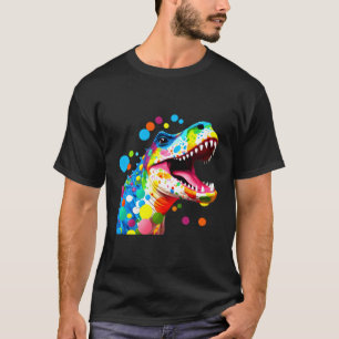 Camiseta Dot Day Tyrannosaurus Rex Trex Setembro
