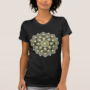 Camiseta Dot Mandala Amarelo