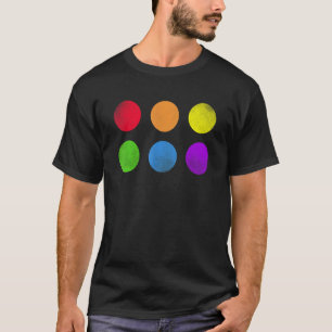 Camiseta Dots Pride Lgbtq Rainbow Transgender Amor Bissexua