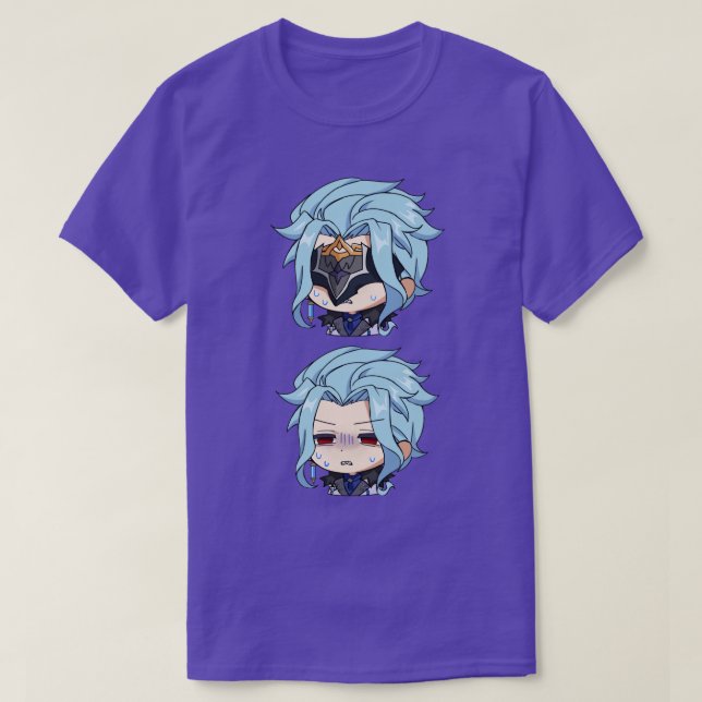 Camiseta Dottore de Impacto de Genshin (Frente do Design)