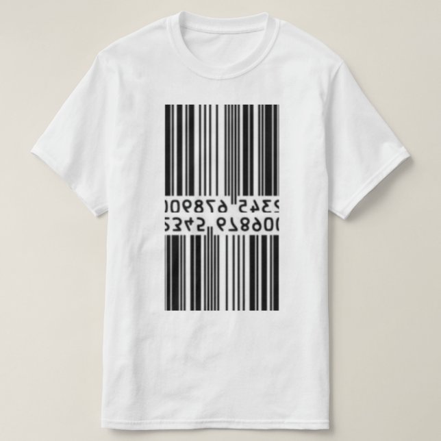 Camiseta Double Bar Code (Frente do Design)
