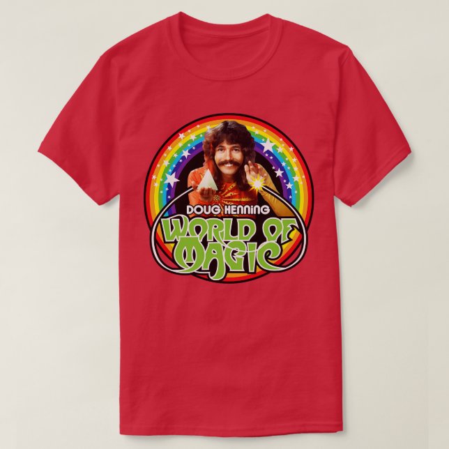 Camiseta Doug Henning Magic (Frente do Design)