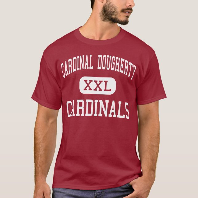 Camiseta Dougherty cardinal - cardeais - Philadelphfia (Frente)