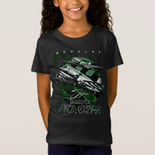 Camiseta Douglas AKA C-47 Dakota Skytrain Versão Militar
