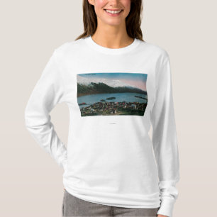 Camiseta Douglas, cidade ViewDouglas de Alaska, AK