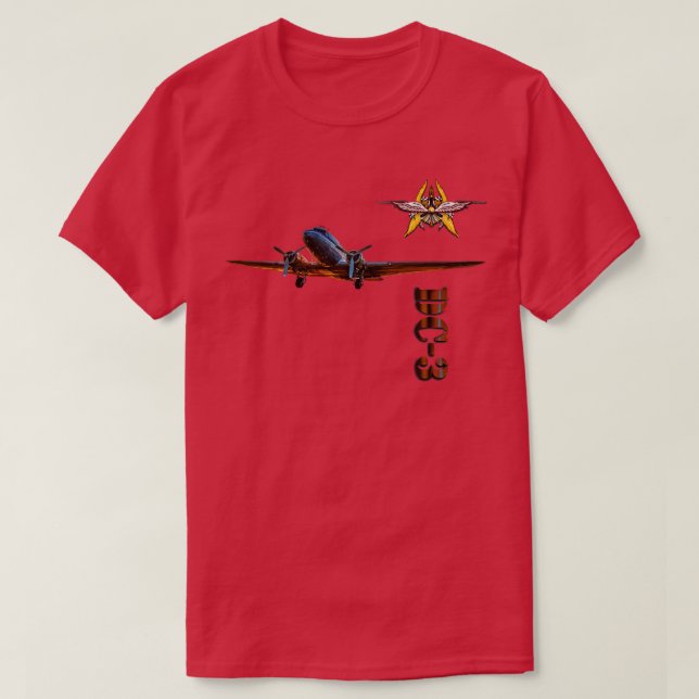 Camiseta Douglas DC3 1 (Frente do Design)