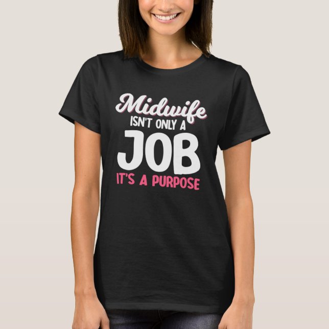 Camiseta Doula Midwife Birth Companion Childbirth Coach (Frente)