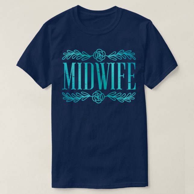 Camiseta Doula Pregnancy Support Women Midwifery Parteira (Frente do Design)