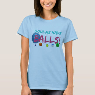 Camiseta Doulas tem o T das bolas